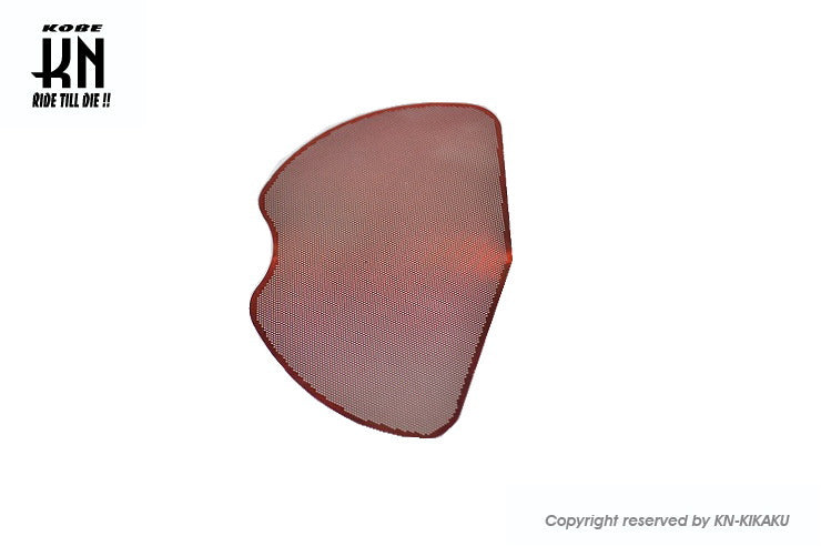 クランクケースフィルター【ステンメッシュ/レッド】 アドレスV125