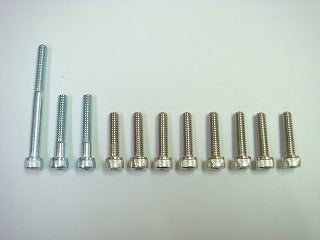 横型エンジン JOG系 クランクケースボルト 11点セット ステンレス