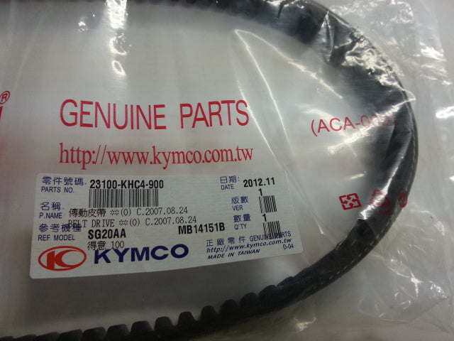 キムコ純正ベルト スーナー100 カーロ2 【23100-KHC4-900】