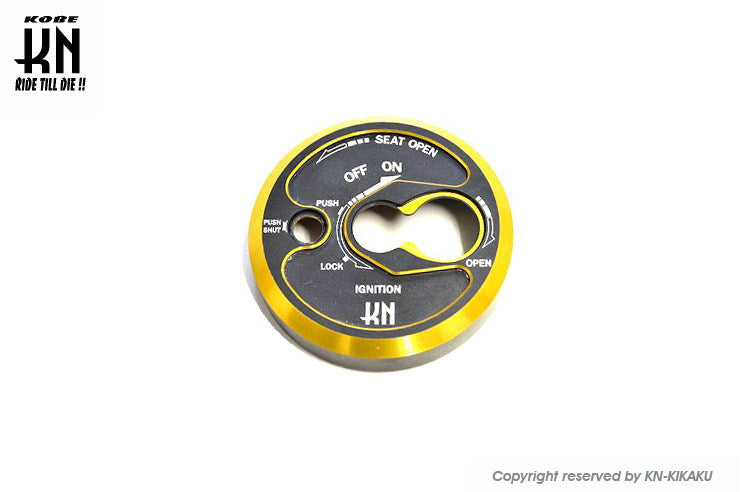 KN企画 キーカバータイプR 【NMAX125/NMAX155】ゴールド