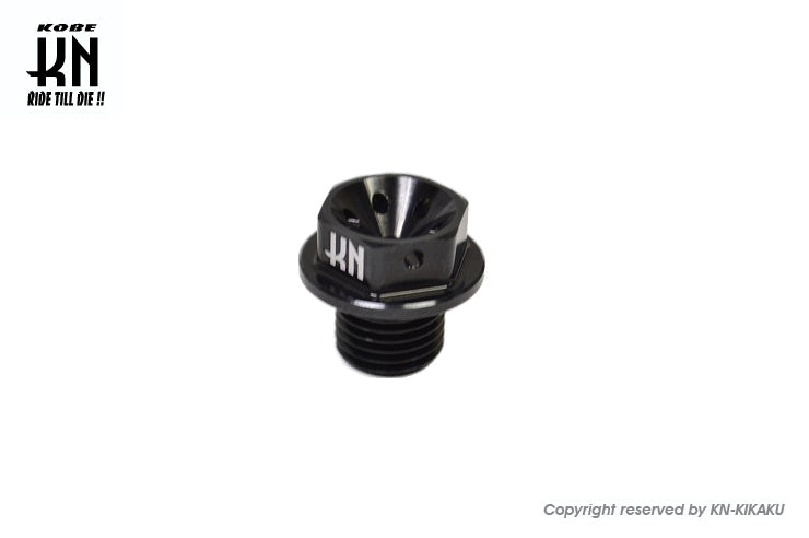 アルミCNCミッションオイルキャップ【ヤマハ車両系】ブラック