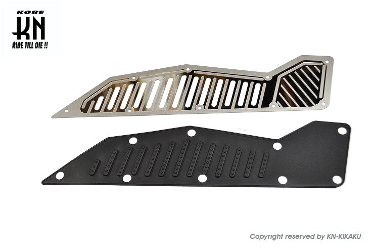 RCB ステンレスフロアマット【NMAX125/155】クロームメッキ