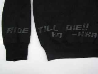 KN 疾風迅雷トレーナー(ブラック) XXLサイズ