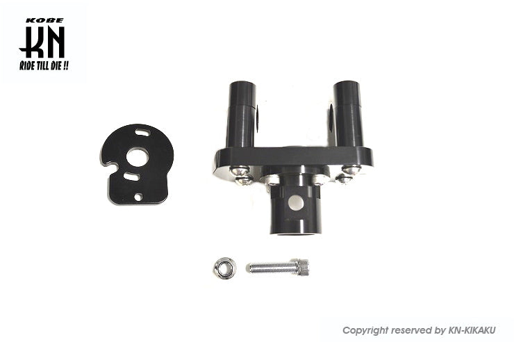 NCY ハンドルポスト+メーターブラケット【ZOOMER/AF58】KN企画別注セット【ブラック】