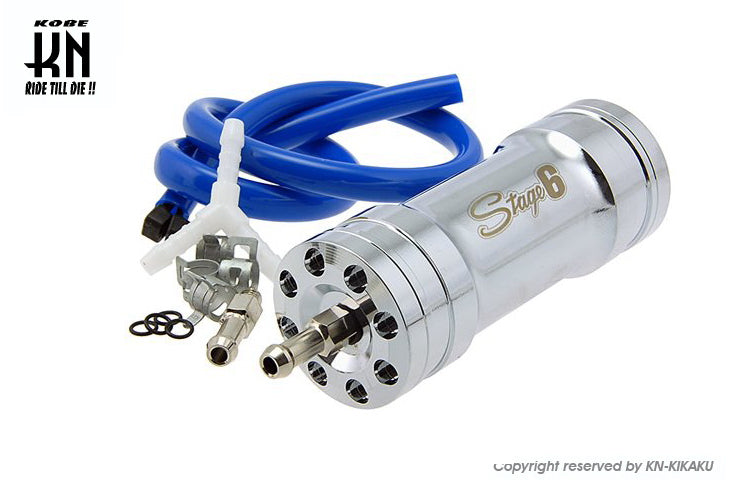 STAGE6 汎用インテークチャンバー【クロームメッキ】