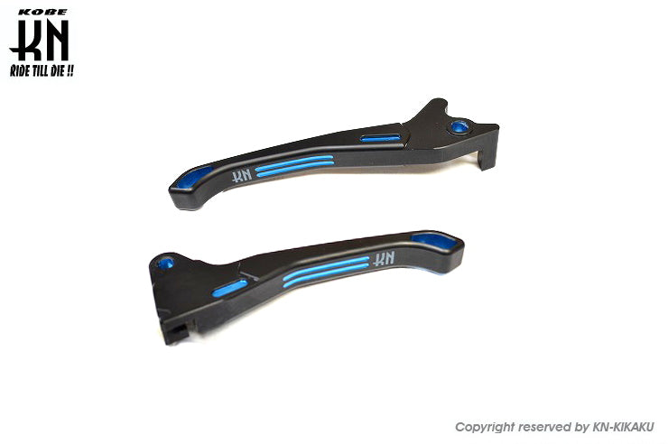 デュアルカラーレバーディスク2【ライブディオ/SR/ZX AF35】マットブラック/ブルー