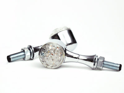 汎用LED Oタイプ 【STARTECH】 クリアーレンズ/メッキボディー