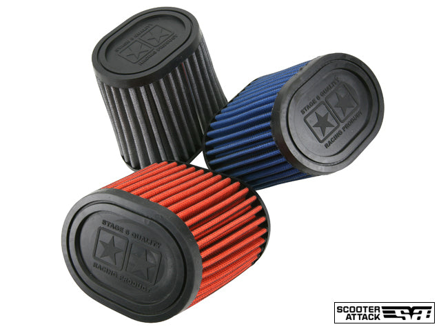 STAGE6 汎用エアフィルター ハードタイプ 【オレンジ】