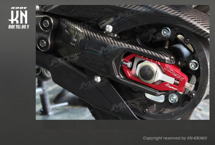 MOS カーボンスイングアームプロテクター【左側】TMAX530-4型/5型】2013-2016