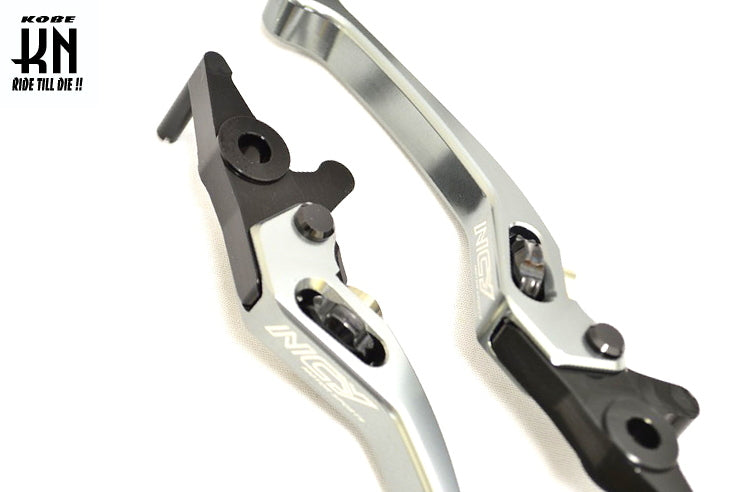 NCY 調整式ブレーキレバー【NMAX125/155】グレー