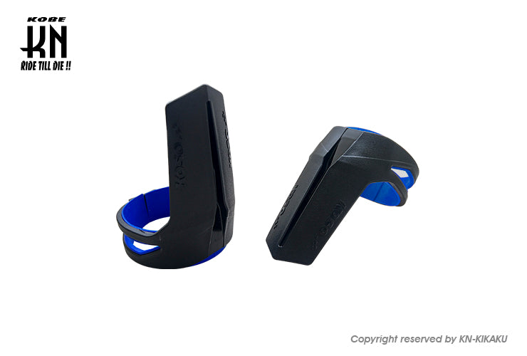 KOSO フロントフォーク ダストカバー【ブルー】汎用