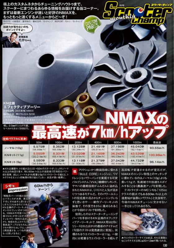 エフェクティブプーリー【NMAX125/155,(2DS2/BV43/2DP1/4)】