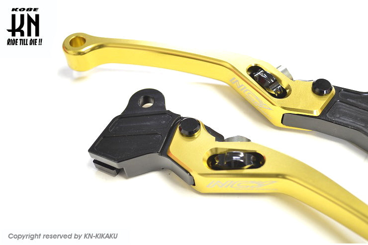 NCY 調整式ブレーキレバー【シグナスX/1型/2型/3型】ゴールド