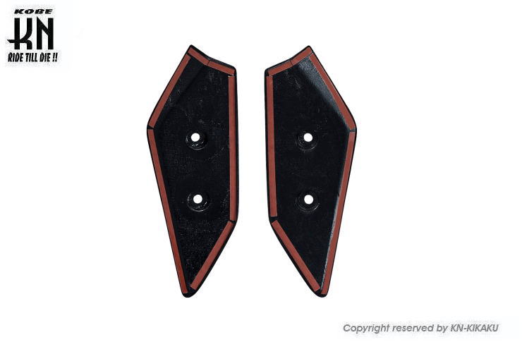 MOS カーボンフロントフェンダーサイドカバー【シグナス6型GRYPHUS】