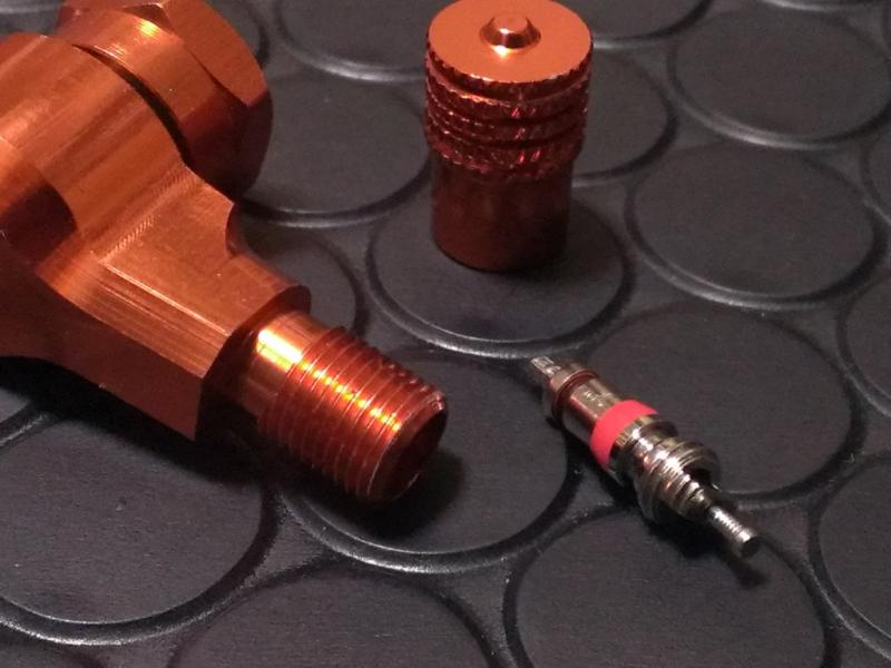 バルブコア4個入り シリコンパッキン【耐熱・耐寒用】