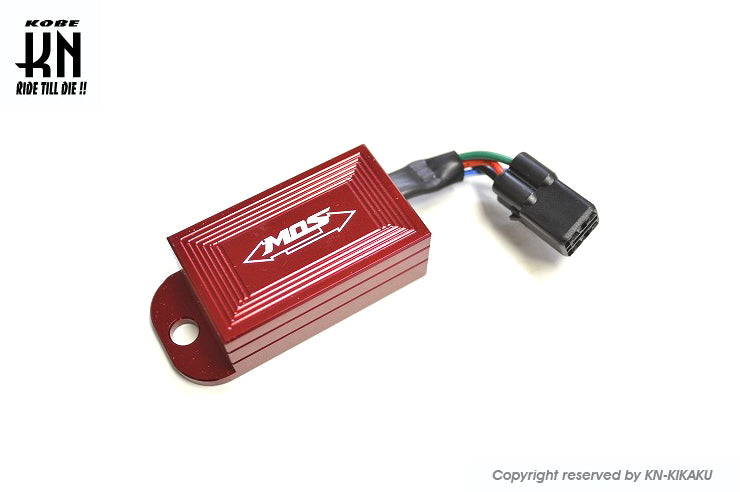 MOS O2センサーキャンセラー【シグナスX(4/5型)BWS125/R(2型)】レッド