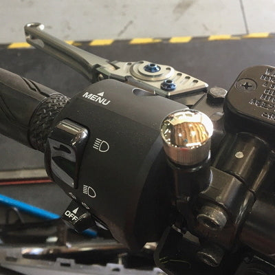 ヘックスボルト用 ヘッドキャップ 穴径5mm【M6ボルト用】シルバーメッキ【11個入】