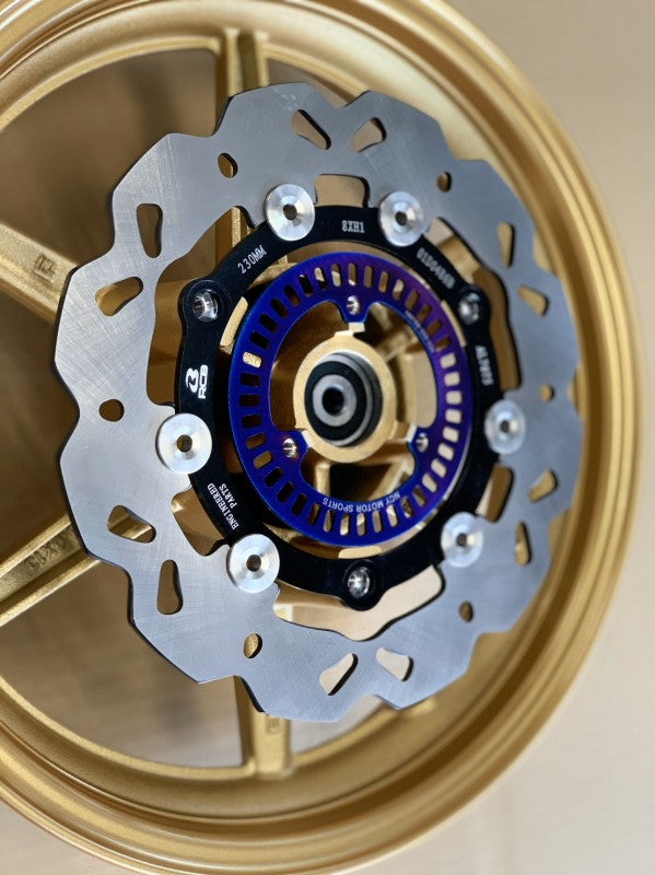 RCB 鋳造ホイール前後セット【SP811】【NMAX125/NMAX155】ゴールド