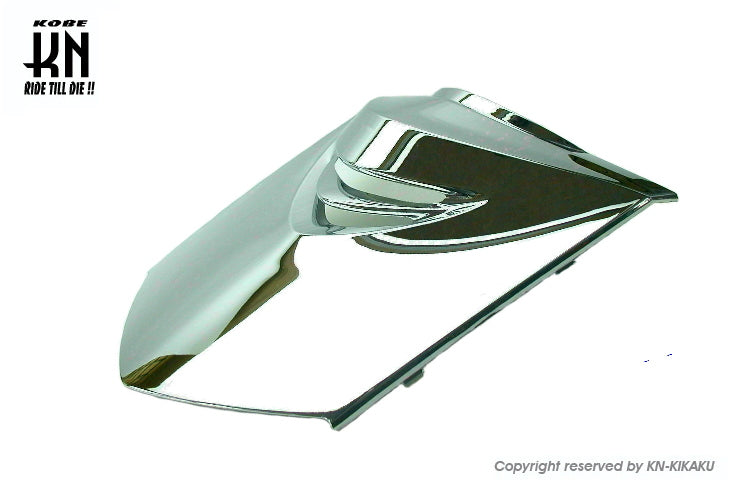 フロントカバー【シグナスX/SE12J】メッキ