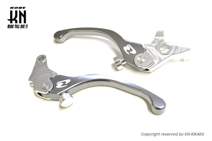 RCB アルミ調整式ブレーキレバー【GSX125/150】S2シリーズ【グレー】