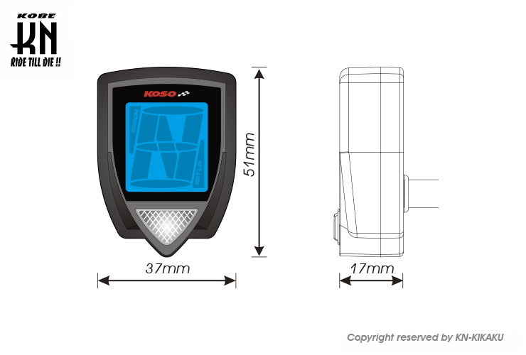 KOSO LCDギアメーター
