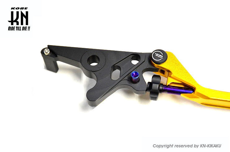 AR APEXX 調整式ブレーキレバー左右セット【シグナスグリファスABS/X FORCE】ゴールド