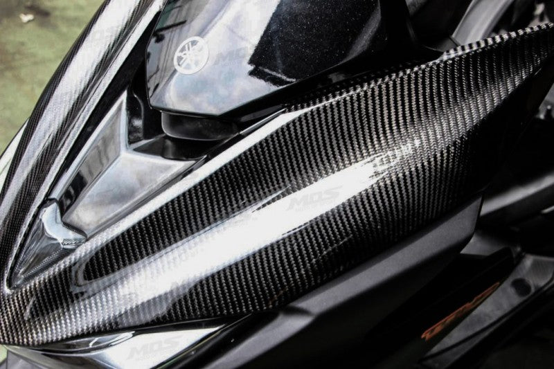 MOS カーボンフロントマスク【FORCE155】Vスタイル