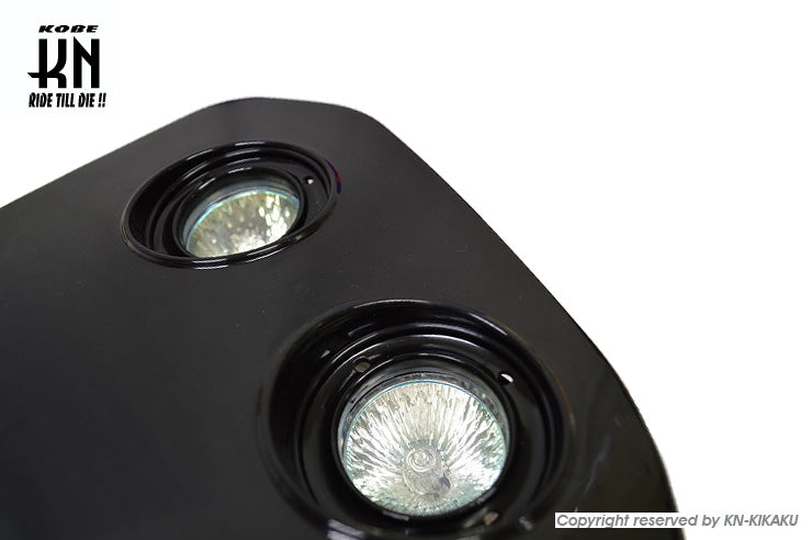 モトクロスカウル 【ゼッケンカウル】 ブラック