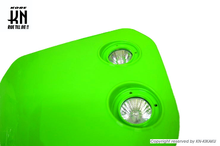 モトクロスカウル 【ゼッケンカウル】グリーン