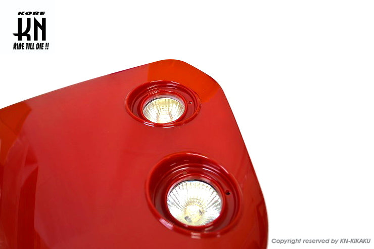 モトクロスカウル 【ゼッケンカウル】レッド