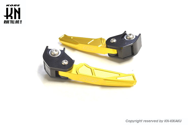 NCY アルミタンデムステップ【AEROX125/155】ゴールド