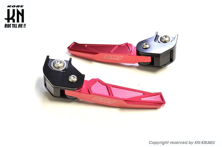 NCY アルミタンデムステップ【AEROX125/155】レッド