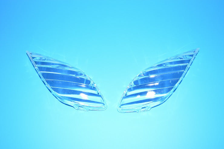 クリアーフロントウインカーレンズ 【JOG/SA16/SA36/SA39J/アクシストリート】左右