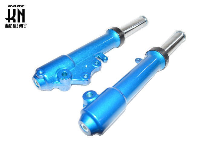 30mmローダウンフォーク ブルー BWS100 30φタイプ