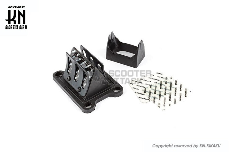 STAGE6 カーボンリードバルブ【Minarelli AM6/Derbi Euro 2/Euro 3】