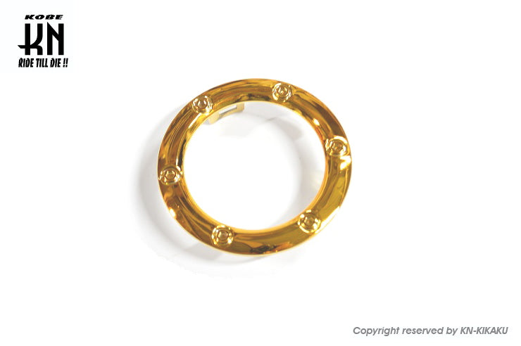 ガソリン デコレーションリング【ゴールドメッキ】シグナスX/BWS125 2型