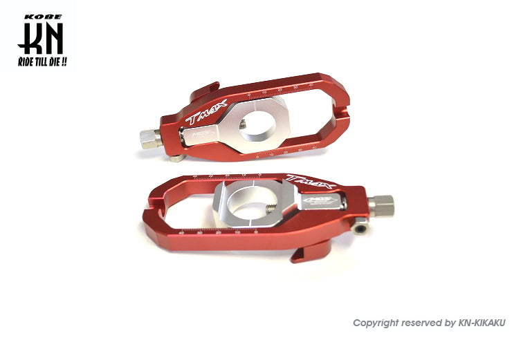 MOS CNCチェーンアジャスター【TMAX530】レッド