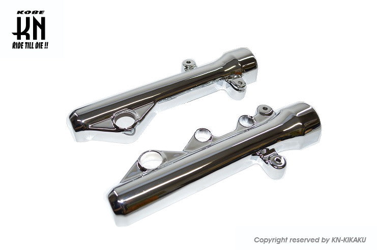 メッキフロントフォークカバー【シグナスX/1型】SE12J