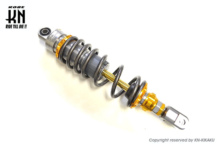 MOS ショックアブソーバー【アドレスV125】ゴールド【減衰,車高調整,イニシャル調整】