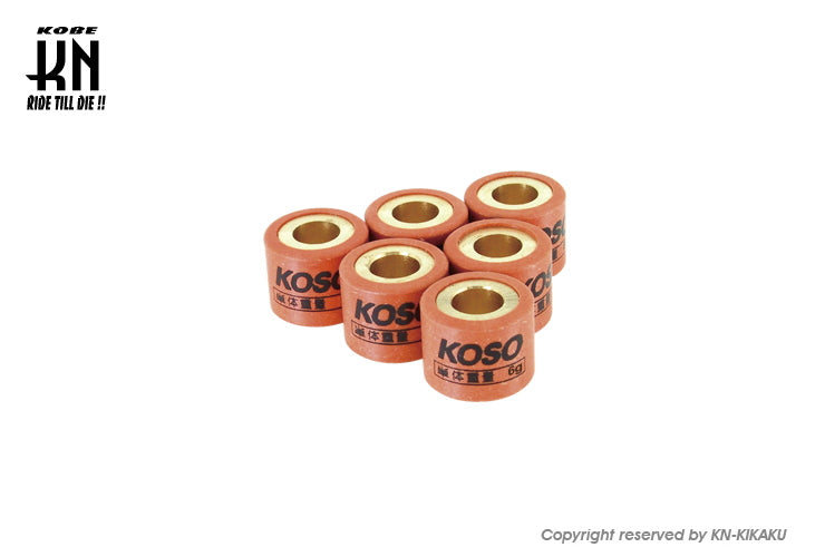 KOSO ウエイトローラー18×14 【8.0g】