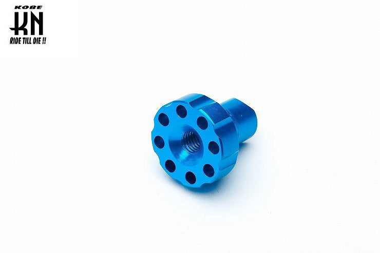 ブレーキ クランプ(ネジ部分のみ) ライトブルー【6mm】