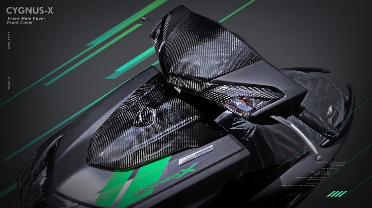 カーボンウインカーカバー【シグナスX5型】