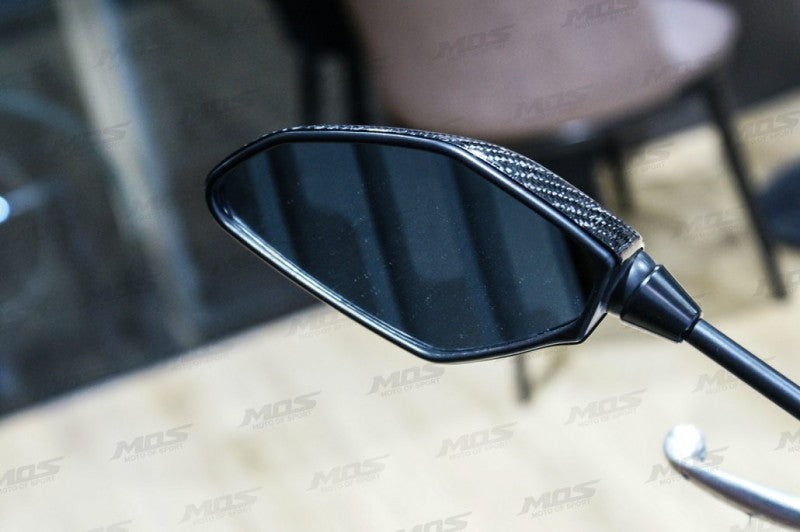 MOS カーボンミラーカバー【MT-25/MT-03/MT-09】