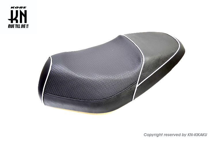 30mmローダウンシートアッセン【アドレスV125/G】タイプ1【ホワイトパイピング】