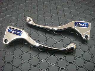KOSO HONDA系 ドラム車用 レバーセット メッキ