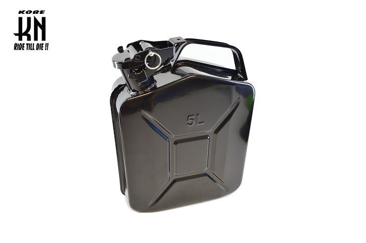 ガソリンタンク【ブラック】5リットル缶