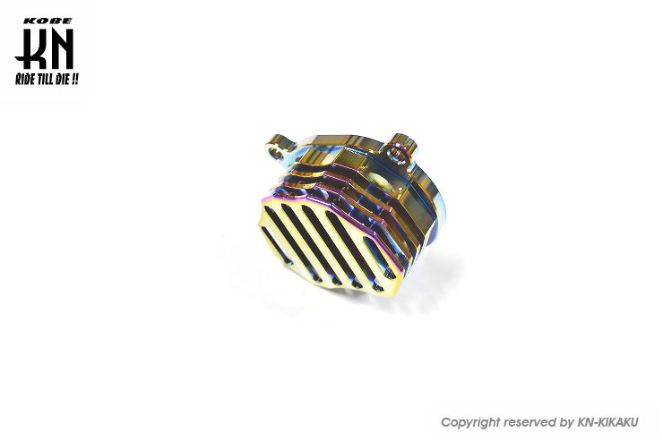 KN企画 ビレットタペットカバー タイプ2【シグナスX/BWS125】チタンカラー