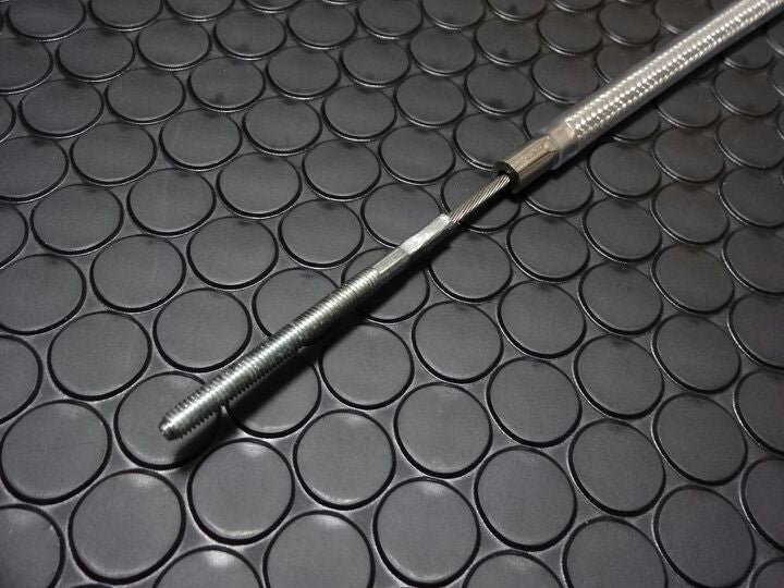 アドレスV125 リアブレーキ強化ステンメッシュケーブル【K5/K6】