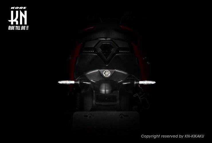 KOSOLEDウィンカー【Jet】【シルバー/クリアレンズ/オレンジLED】