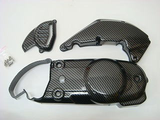 カーボン柄 クランクケースカバーセット【アドレスV125 K5-K7】